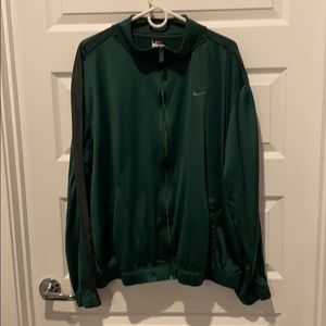 Nike Warm-up Jacket (Green & Black)